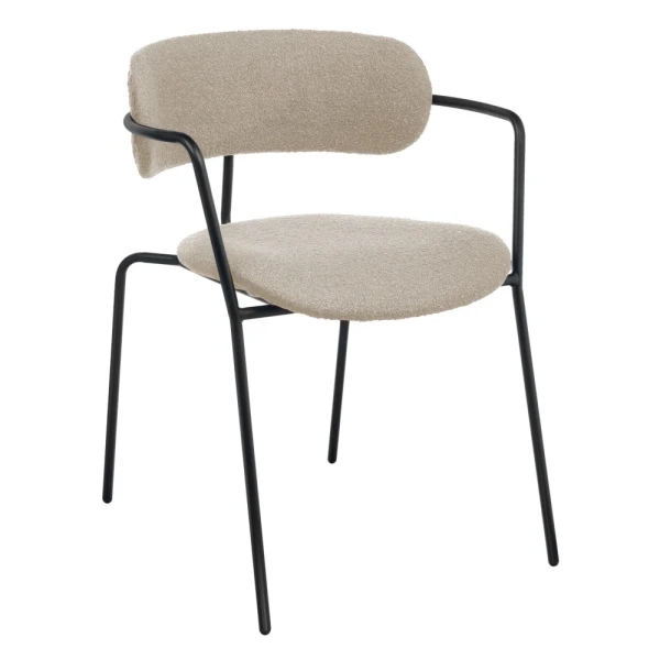 Купить Комплект из 2-х стульев Ant букле латте по низкой цене