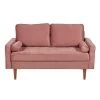 Купить Диван Scott двухместный пыльно-розовый по низкой цене