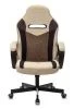 Кресла для геймеров - Кресло игровое Zombie VIKING 6 KNIGHT Fabric бежевый с подголов. крестовина металл