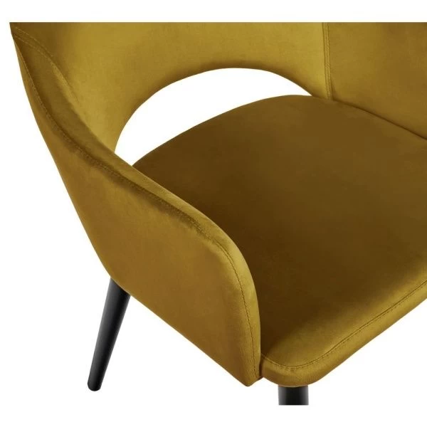 Купить Стул Bruno горчичный по низкой цене