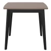 Купить Стол Marcel 80x80х76см, Кофе, чёрный по низкой цене