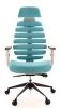 Кресло Everprof Ergo Grey ткань бирюзовый