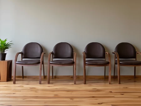 Офисный стул Джуно (Экокожа, Черный) для посетителей и сотрудников фото