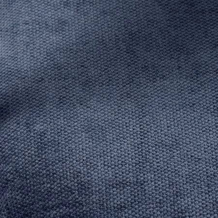 Купить Стул Turin синий вельвет с чёрными ножками по низкой цене