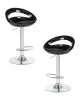 Набор 2 шт Стул барный DOBRIN DISCO, чёрный