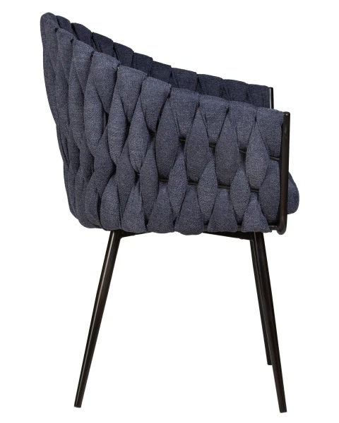 Купить Набор 2 шт Стул обеденный DOBRIN MATILDA, синяя ткань (LAR-275-29) по низкой цене