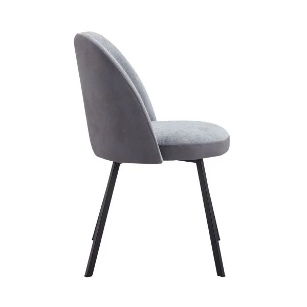 Купить Стул Praga тёмно-серый по низкой цене