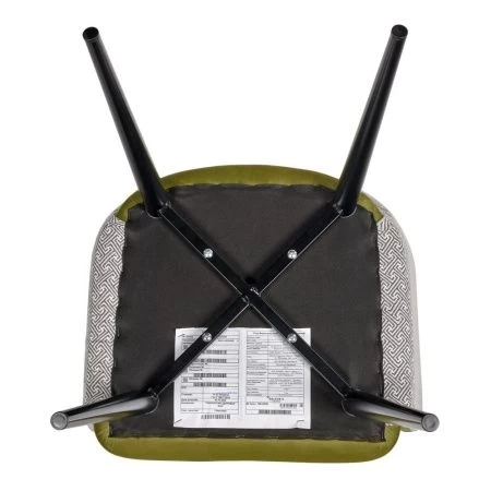 Купить Стул Paola зеленый с жаккардом в интернет-магазине КупиКресла.ру