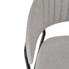 Купить Стул Turin серый с чёрными ножками по низкой цене