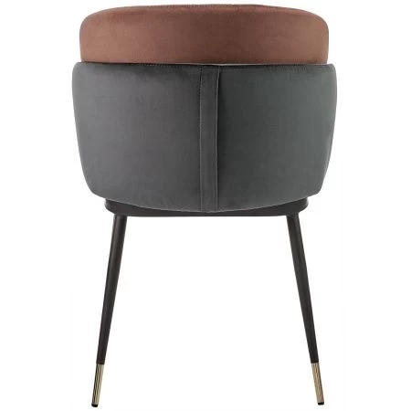 Купить Стул Peki тёмно-серый, терракотовый по низкой цене