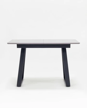 Купить Стол обеденный Детройт раскладной 120-160*80 серый по низкой цене