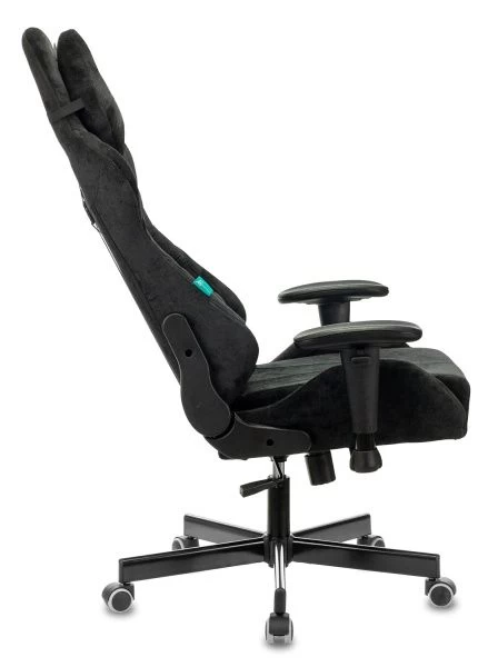 Кресло игровое Zombie VIKING KNIGHT Fabric черный Light-20 с подголов. крестовина металл | Купить в КупиКресла.ру