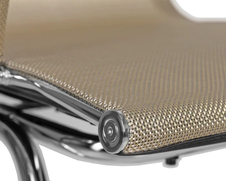 Конференц кресла - Офисное кресло для посетителей DOBRIN CODY MESH, бежевый (22039)