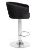 Купить Стул барный DOBRIN DARCY, черный велюр (1922-21) по выгодной цене для кафе, ресторанов и кухни