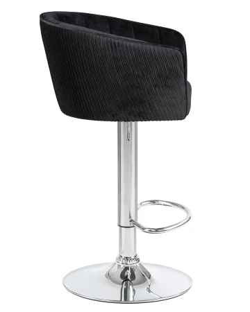 Купить Стул барный DOBRIN DARCY, черный велюр (1922-21) по выгодной цене для кафе, ресторанов и кухни