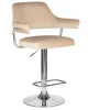 Купить Набор 2 шт Стул барный DOBRIN CHARLY, бежевый велюр (MJ9-10) в интернет-магазине КупиКресла.ру