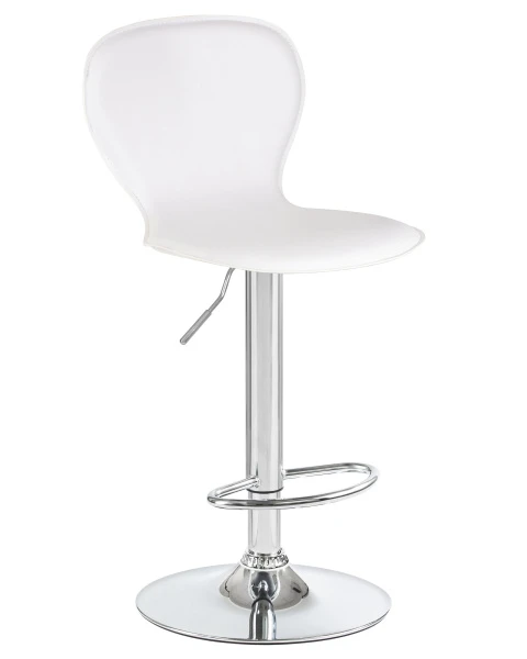 Купить Набор 2 шт Стул барный DOBRIN ELISA, белый по низкой цене