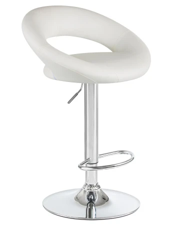 Купить Стул барный DOBRIN MIRA, белый по выгодной цене для кафе, ресторанов и кухни