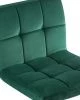 Стул барный DOMINIC (зеленый велюр (MJ9-88))