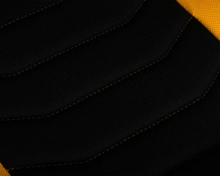 Кресла для геймеров - Кресло игровое DOBRIN RICK, черно-желтая ткань