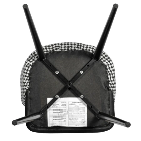 Купить Стул Paola чёрный с жаккардом в интернет-магазине КупиКресла.ру