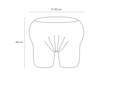Купить Пуф Terry по низкой цене