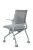 Кресло с пюпитром Moby D2002TN Серый для посетителей и сотрудников фото