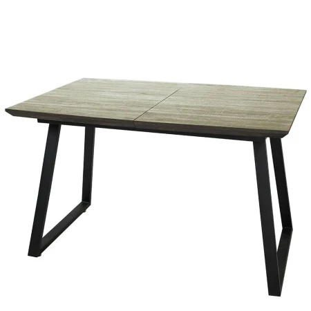 Купить Стол Stockholm раскладной 120-160х80х75см, серый дуб по низкой цене