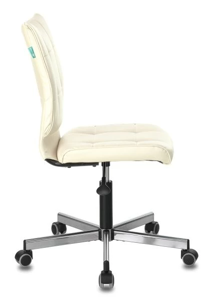 Кресло Бюрократ CH-330M бежевый Orion-10 эко.кожа крестовина металл хром | Купить в КупиКресла.ру