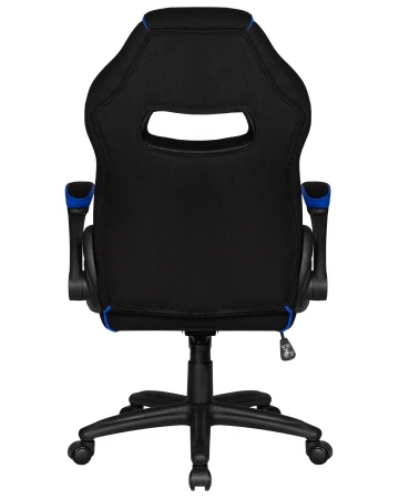 Кресла для геймеров - Кресло игровое DOBRIN RICK, черно-синяя ткань