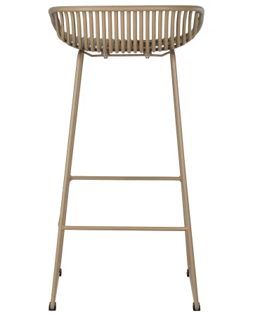 Купить Стул барный DOBRIN FRANK, бежевый по выгодной цене для кафе, ресторанов и кухни