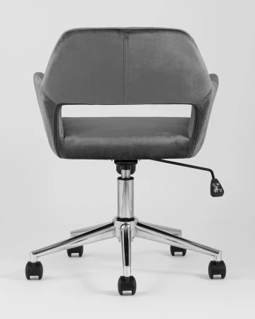 Офисные кресла - Кресло офисное Ross велюр серый