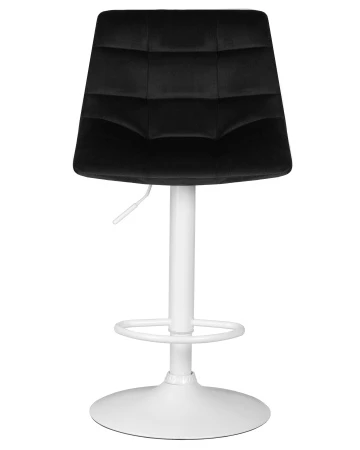 Купить Стул барный DOBRIN TAILOR WHITE, черный велюр (MJ9-101) по выгодной цене для кафе, ресторанов и кухни