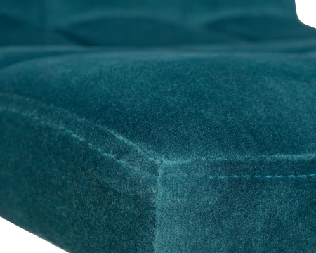 Купить Стул барный DOBRIN DOMINIC, морской волны велюр (MJ9-99) по выгодной цене для кафе, ресторанов и кухни
