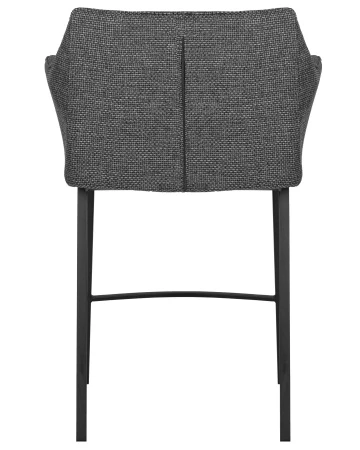 Купить Стул полубарный DOBRIN LUCAS COUNTER, серая ткань (F-22) по выгодной цене для кафе, ресторанов и кухни