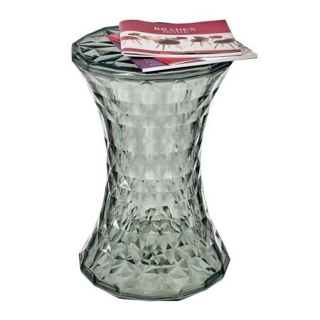 Купить Стул-пуф Stone прозрачный оранжевый по низкой цене