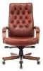 Кресла руководителя - Кресло руководителя Бюрократ T-9928WALNUT светло-коричневый Leather Eichel кожа крестов. металл/дерево
