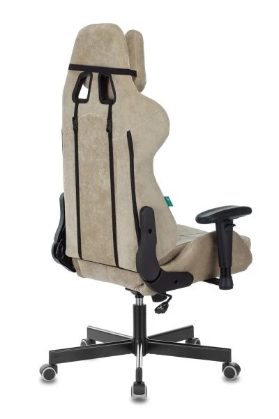 Кресло игровое Zombie VIKING KNIGHT Fabric песочный Light-21 с подголов. крестовина металл | Купить в КупиКресла.ру