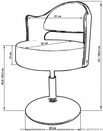 Стул 5388 крокодил
