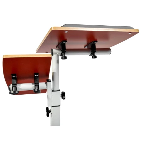 Купить Стол многофункциональный Palma 60x40x62-96см, светлое дерево, белый по низкой цене