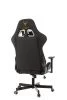 Кресло игровое Knight ARMOR черный ромбик эко.кожа с подголов. крестов. металл