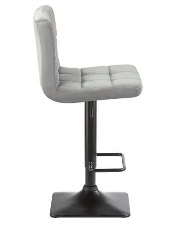 Купить Набор 2 шт Стул барный DOBRIN DOMINIC, серый велюр (MJ9-75) в интернет-магазине КупиКресла.ру