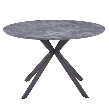 Купить Стол Ralf диам.120см, серая лава, антик по низкой цене