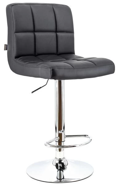 Барный стул Барный стул Everprof Asti Экокожа Черный для кафе, ресторанов и кухни
