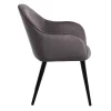 Купить Стул Frida тёмно-серый велюр в интернет-магазине КупиКресла.ру