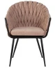 Купить Набор 2 шт Стул обеденный DOBRIN MATILDA, коричневая ткань (LAR 275-3) в интернет-магазине КупиКресла.ру
