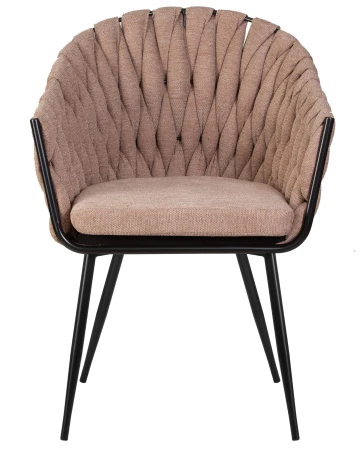 Купить Набор 2 шт Стул обеденный DOBRIN MATILDA, коричневая ткань (LAR 275-3) в интернет-магазине КупиКресла.ру