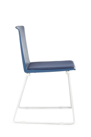 Кресло Simple X-19 Темно-синий для посетителей и сотрудников фото