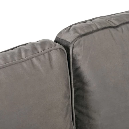 Купить Диван Scott двухместный серый по низкой цене