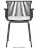 Купить Стул обеденный DOBRIN ROSS, темно-серый (GR-04) без подушки в интернет-магазине КупиКресла.ру